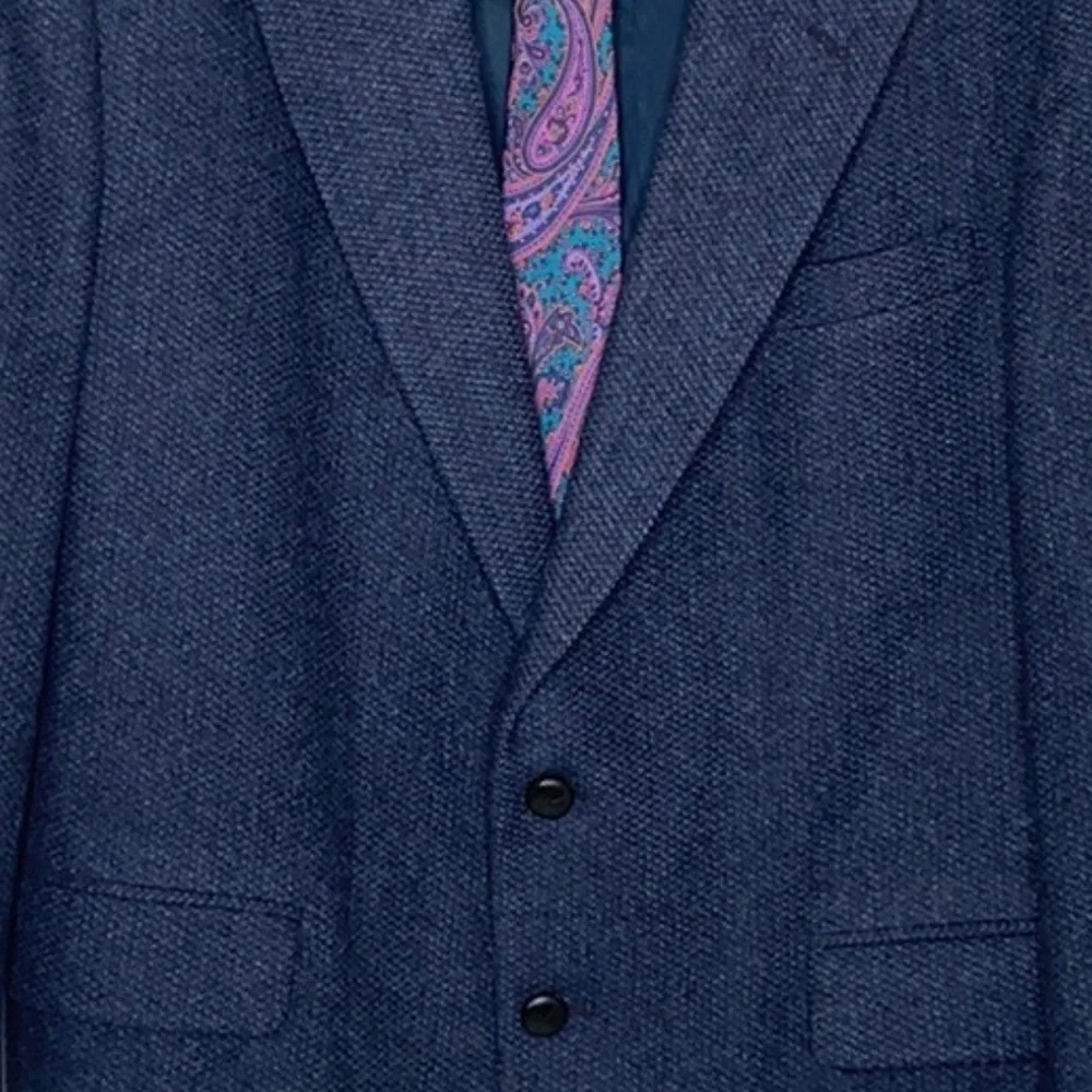 Classic Navy Sport Coat Blazer